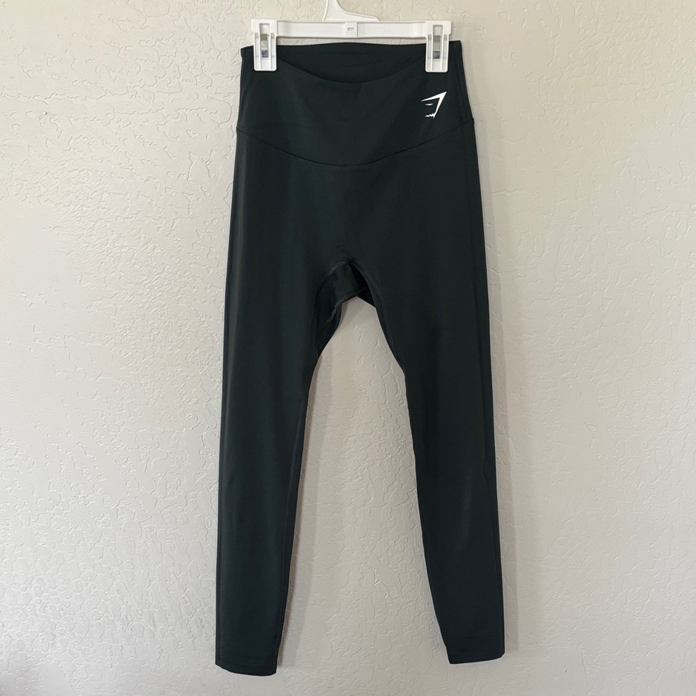 Gymshark Training Leggings, Green, Size M (no tag)